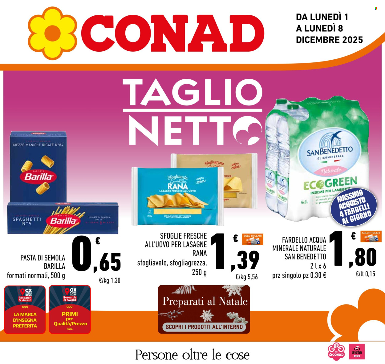 Volantino Conad - 1/12/2025 - 8/12/2025. Pagina 1
