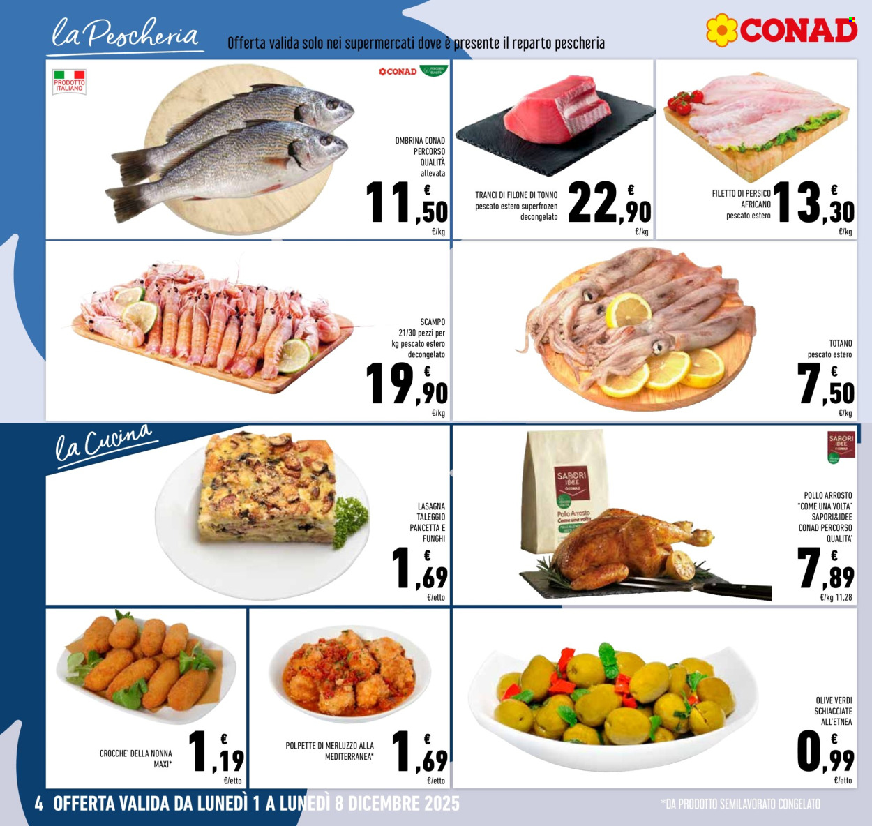 Volantino Conad - 1/12/2025 - 8/12/2025. Pagina 4