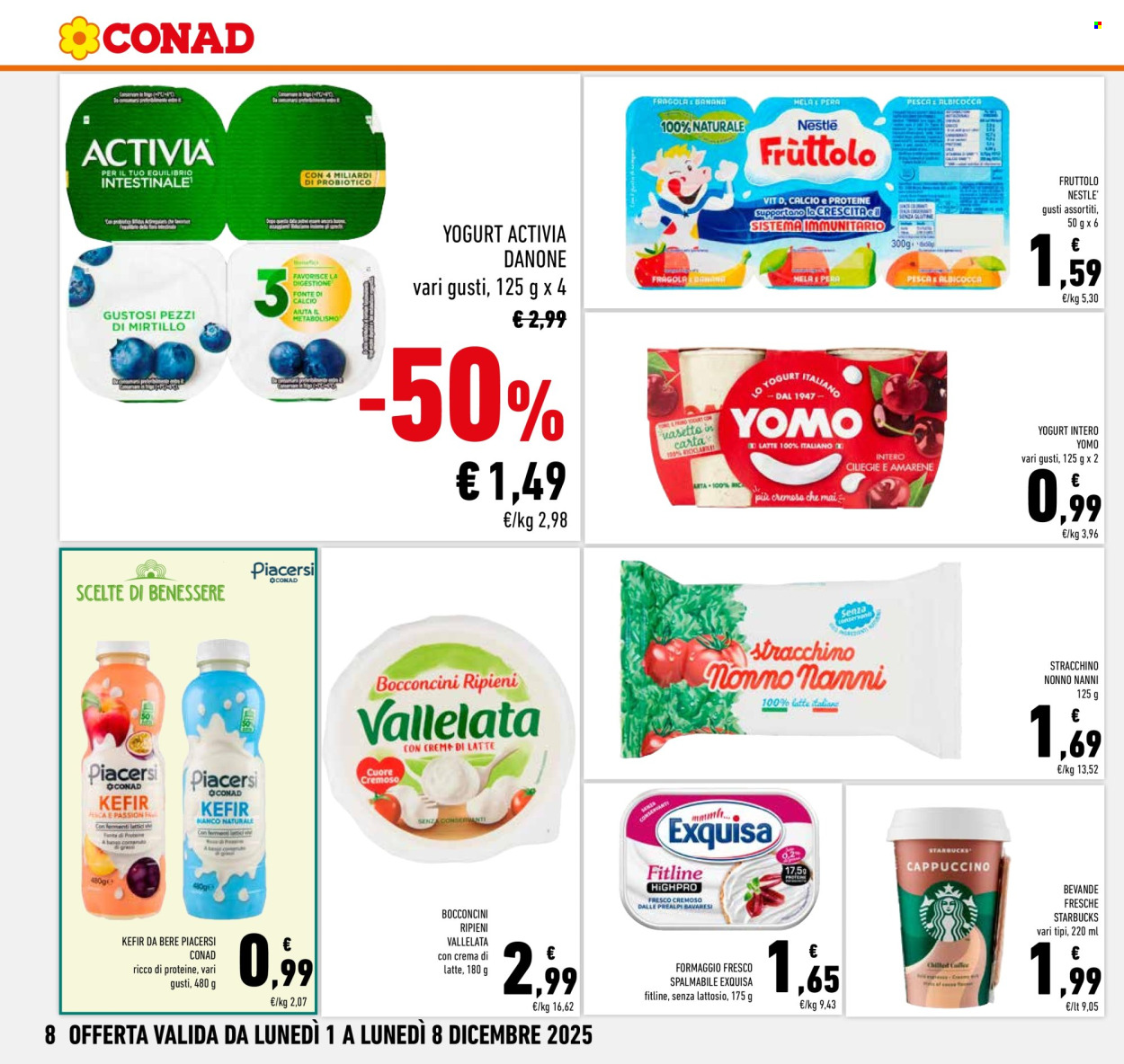 Volantino Conad - 1/12/2025 - 8/12/2025. Pagina 8