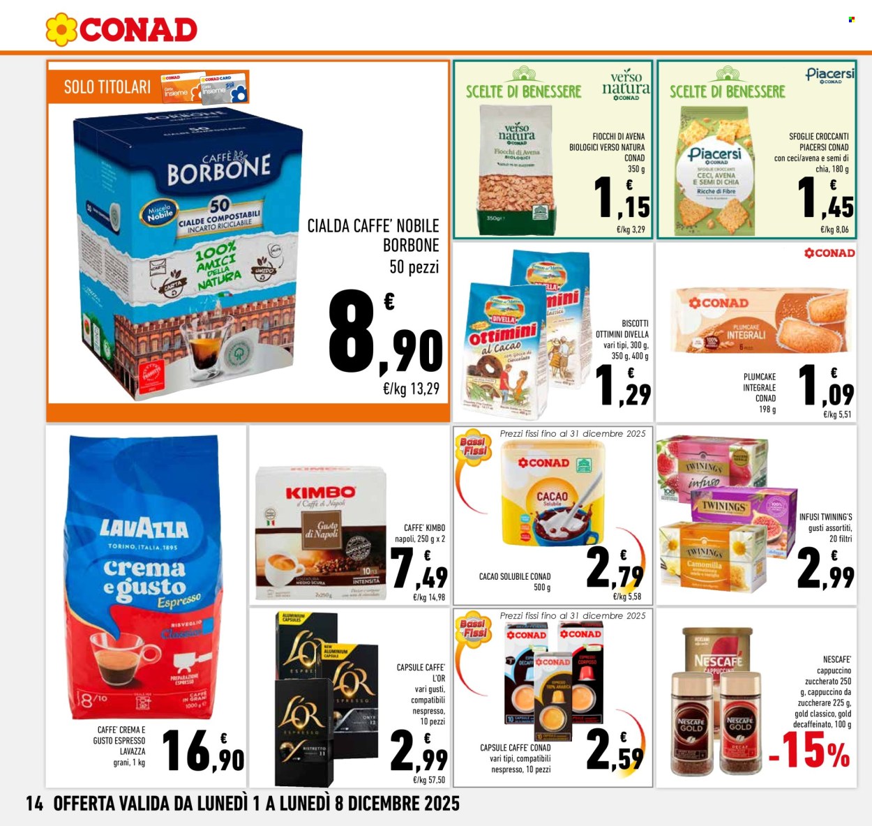 Volantino Conad - 1/12/2025 - 8/12/2025. Pagina 14