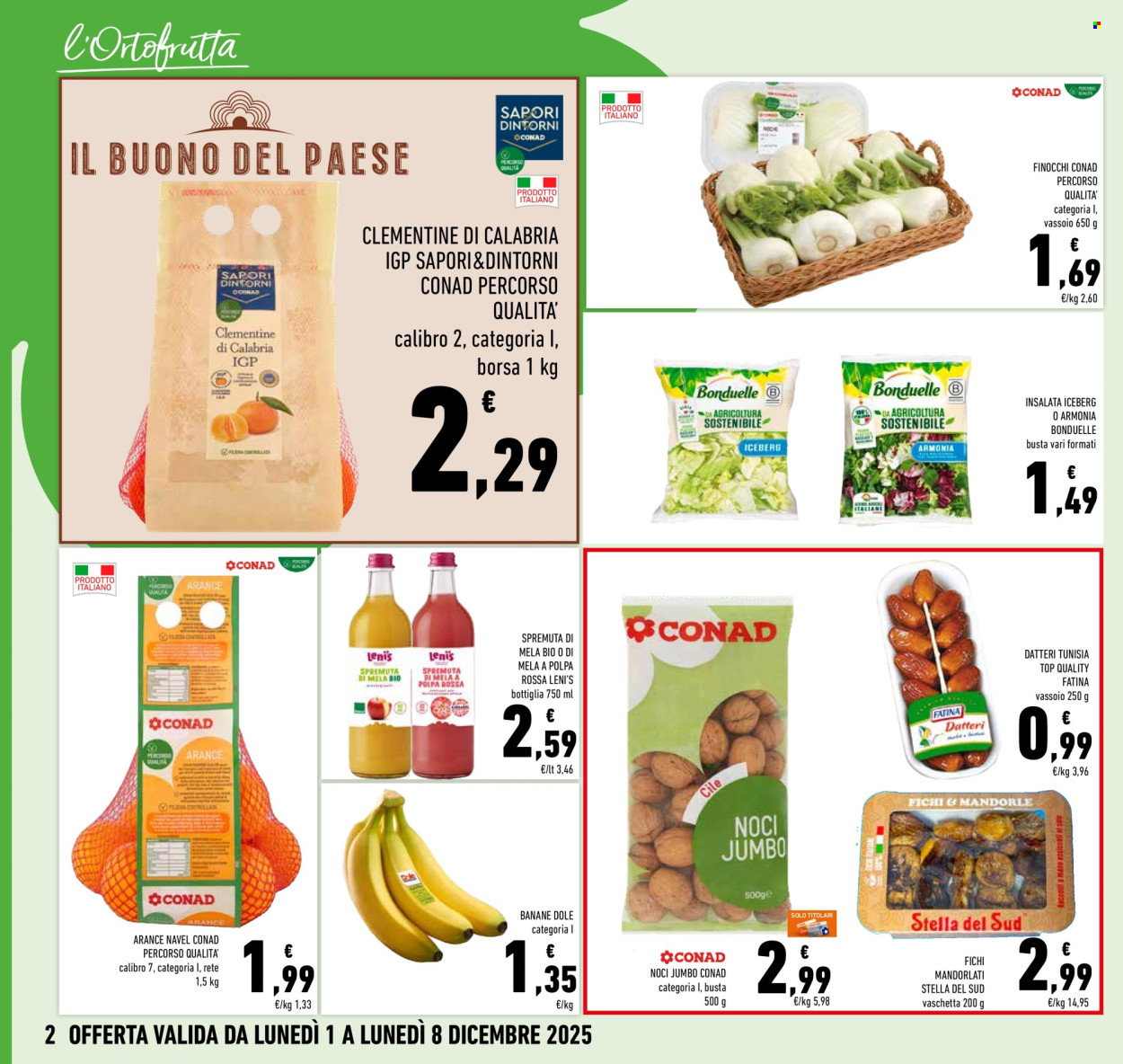 Volantino Conad - 1/12/2025 - 8/12/2025. Pagina 2