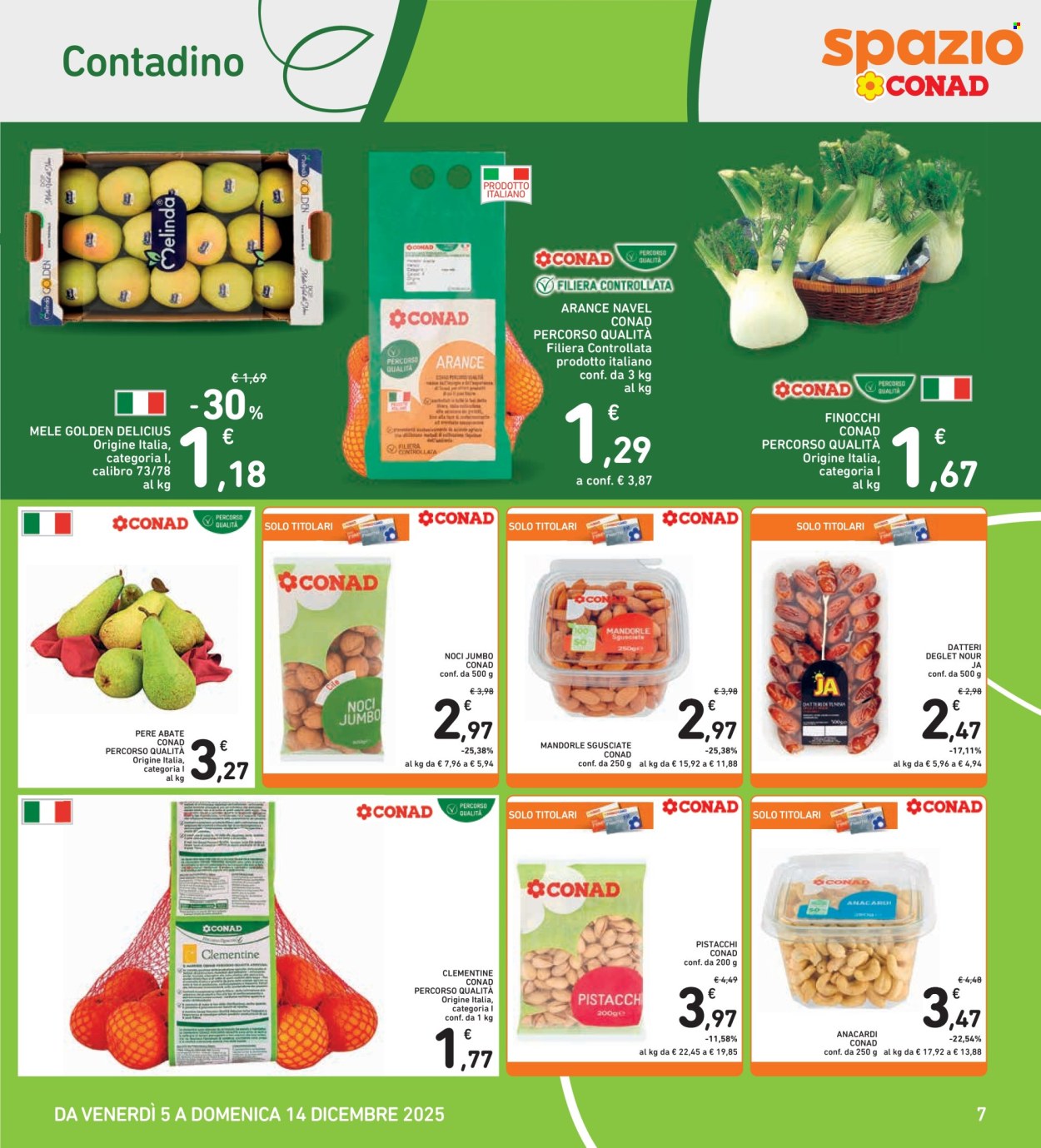Volantino Spazio Conad - 5/12/2025 - 14/12/2025. Pagina 7