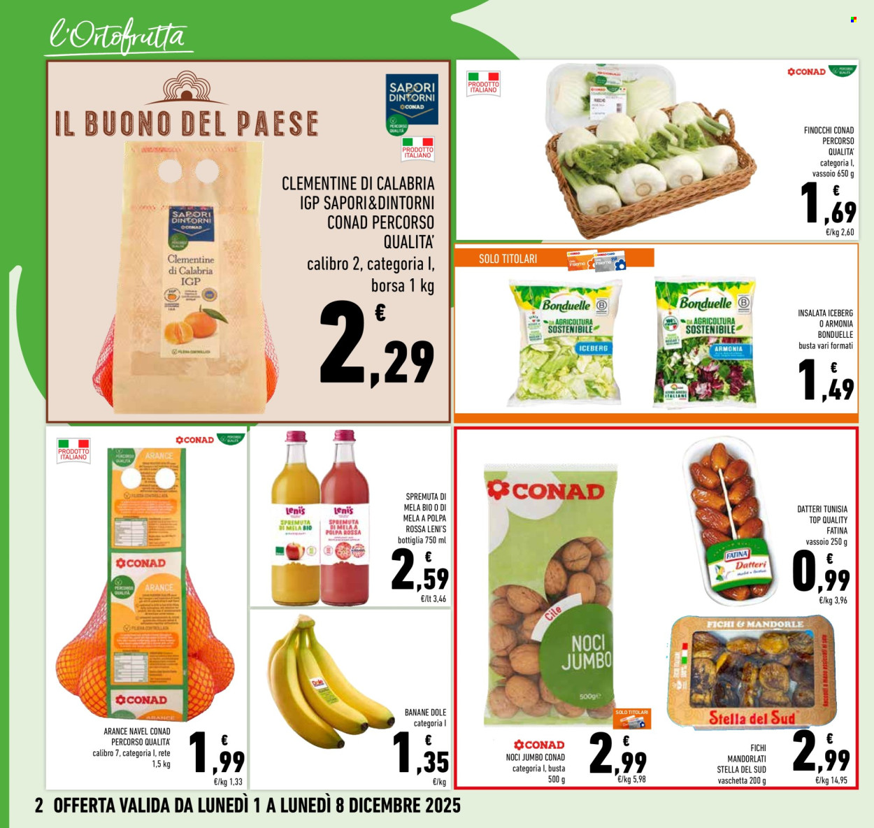 Volantino Conad - 1/12/2025 - 8/12/2025. Pagina 2