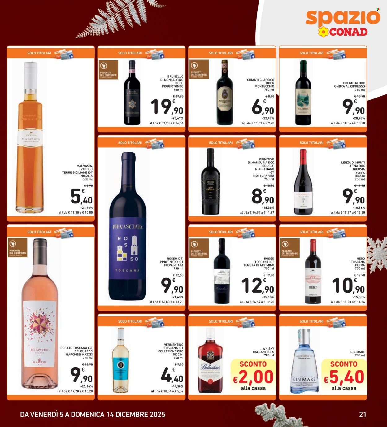 Volantino Spazio Conad - 5/12/2025 - 14/12/2025. Pagina 21
