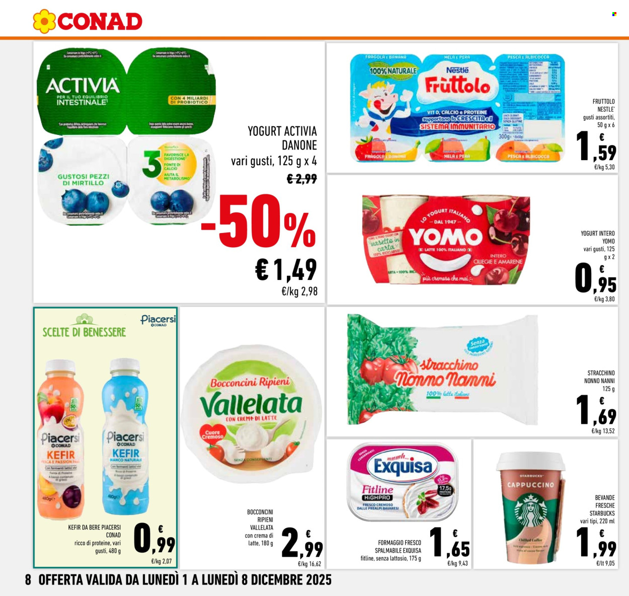 Volantino Conad - 1/12/2025 - 8/12/2025. Pagina 8