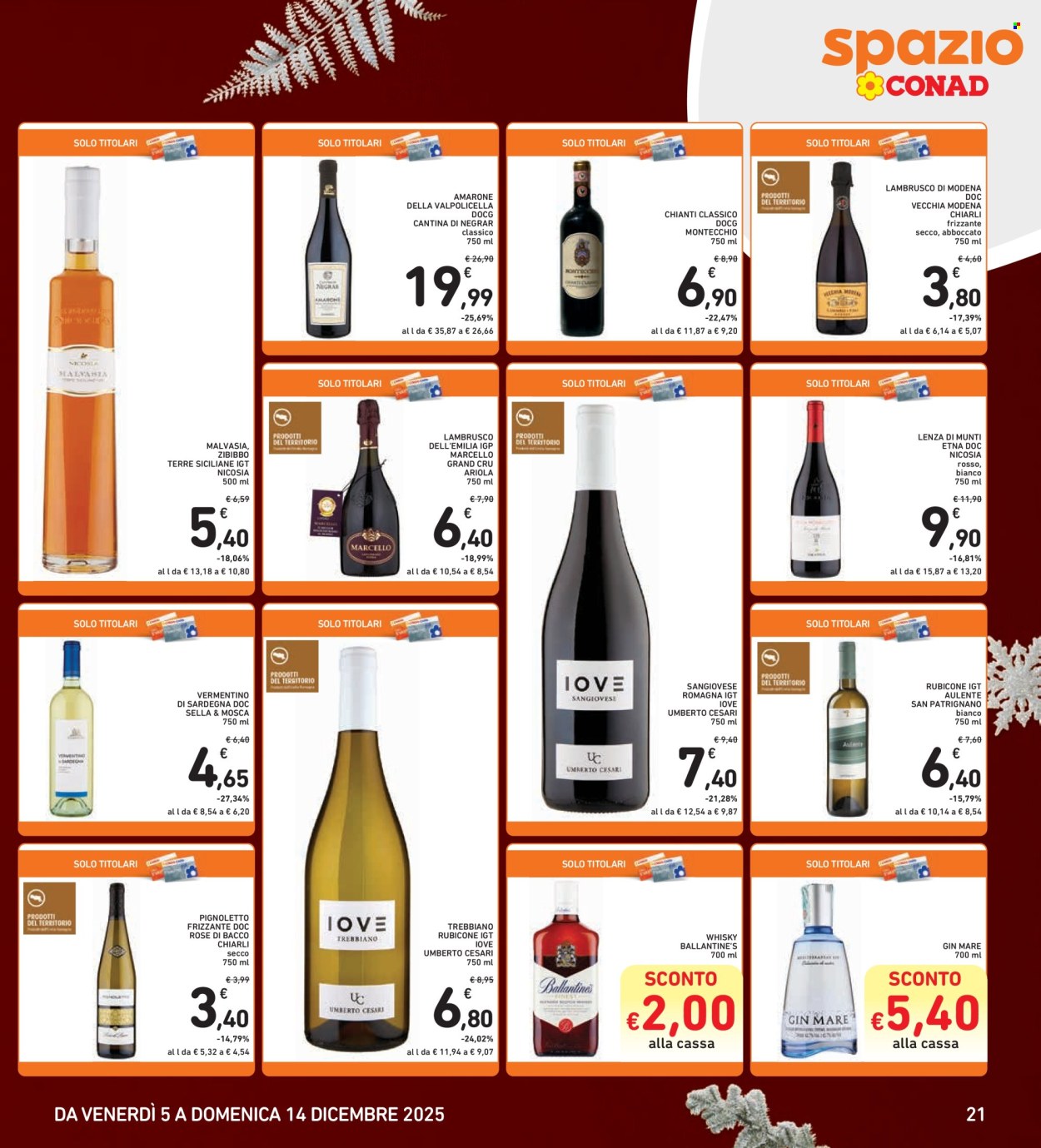 Volantino Spazio Conad - 5/12/2025 - 14/12/2025. Pagina 21