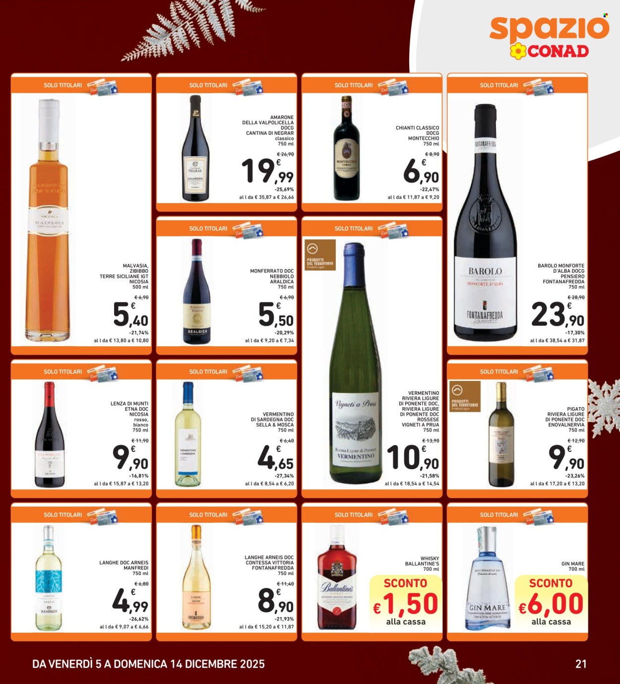 Volantino Spazio Conad - 5/12/2025 - 14/12/2025. Pagina 21