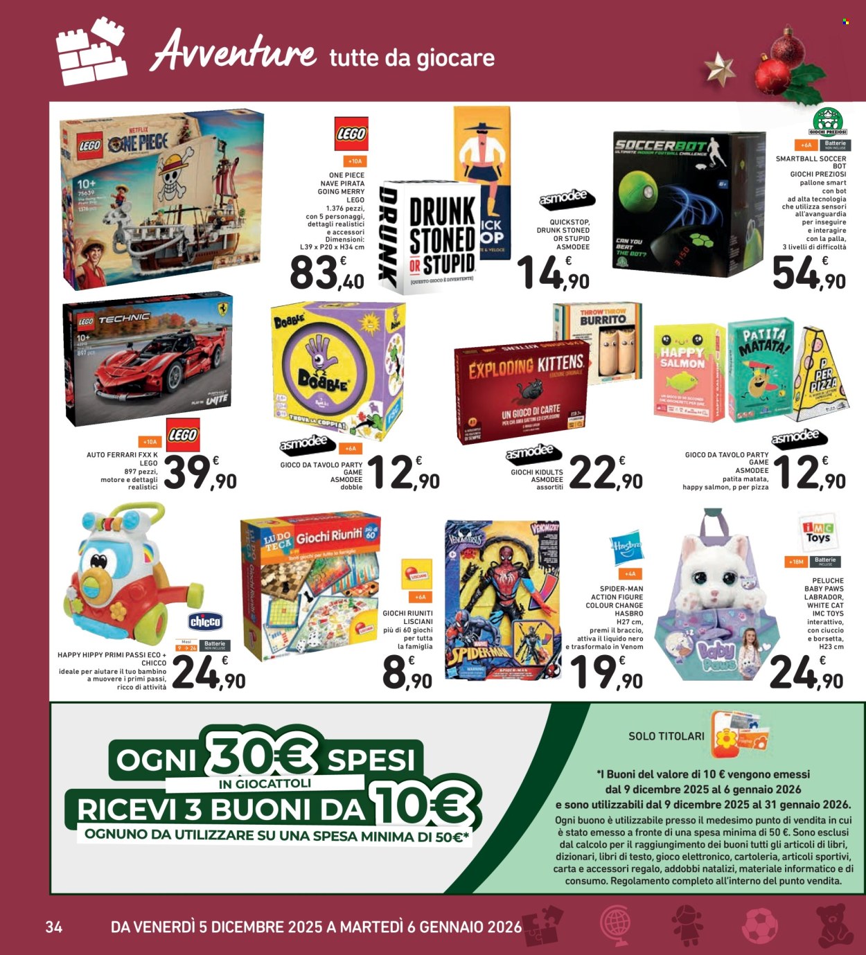 Volantino Spazio Conad - 5/12/2025 - 14/12/2025. Pagina 34