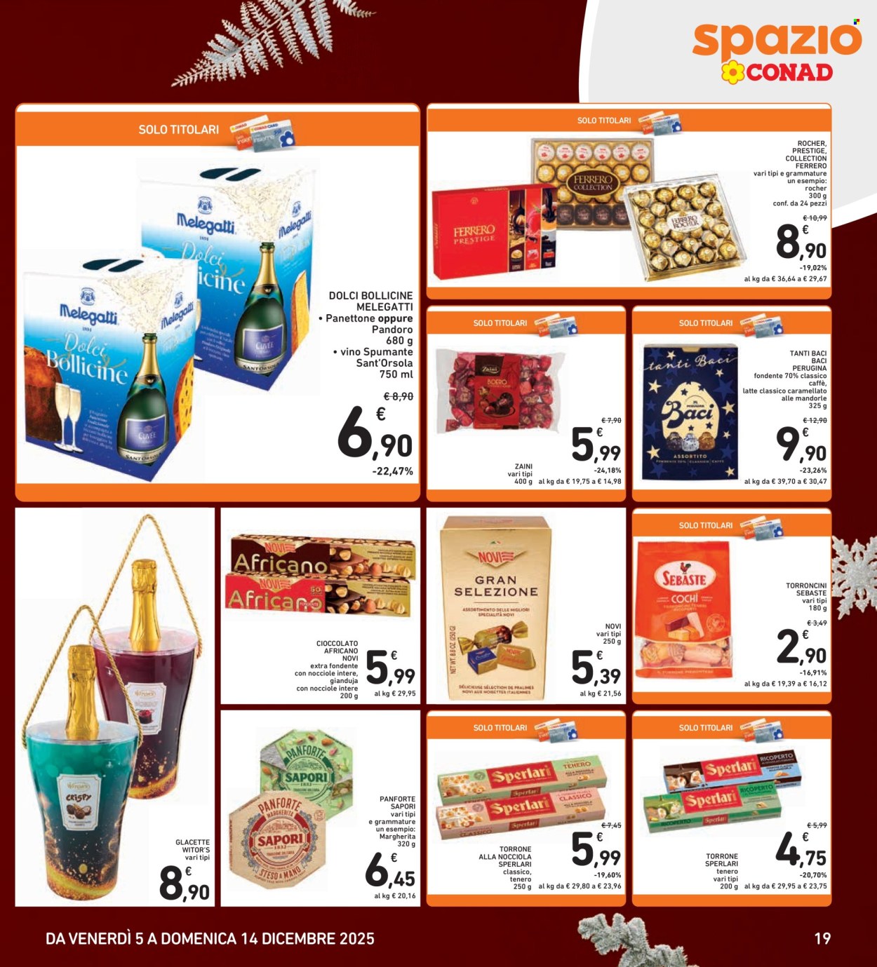 Volantino Spazio Conad - 5/12/2025 - 14/12/2025. Pagina 19