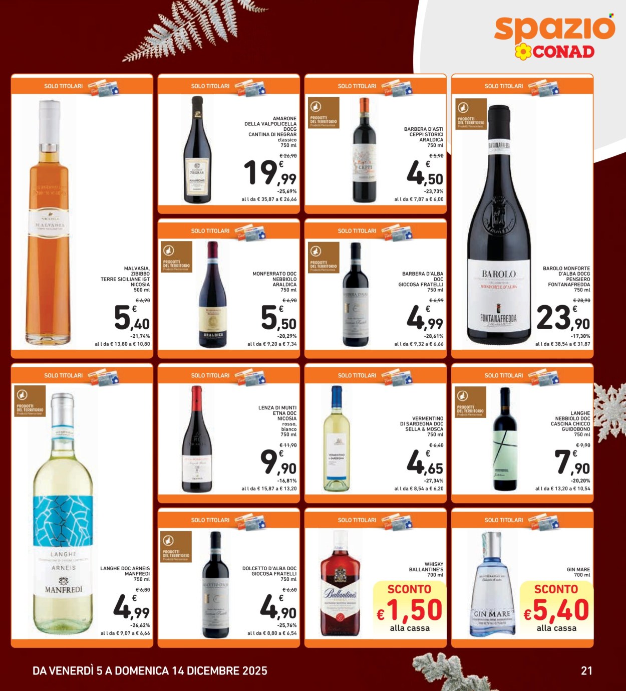 Volantino Spazio Conad - 5/12/2025 - 14/12/2025. Pagina 21