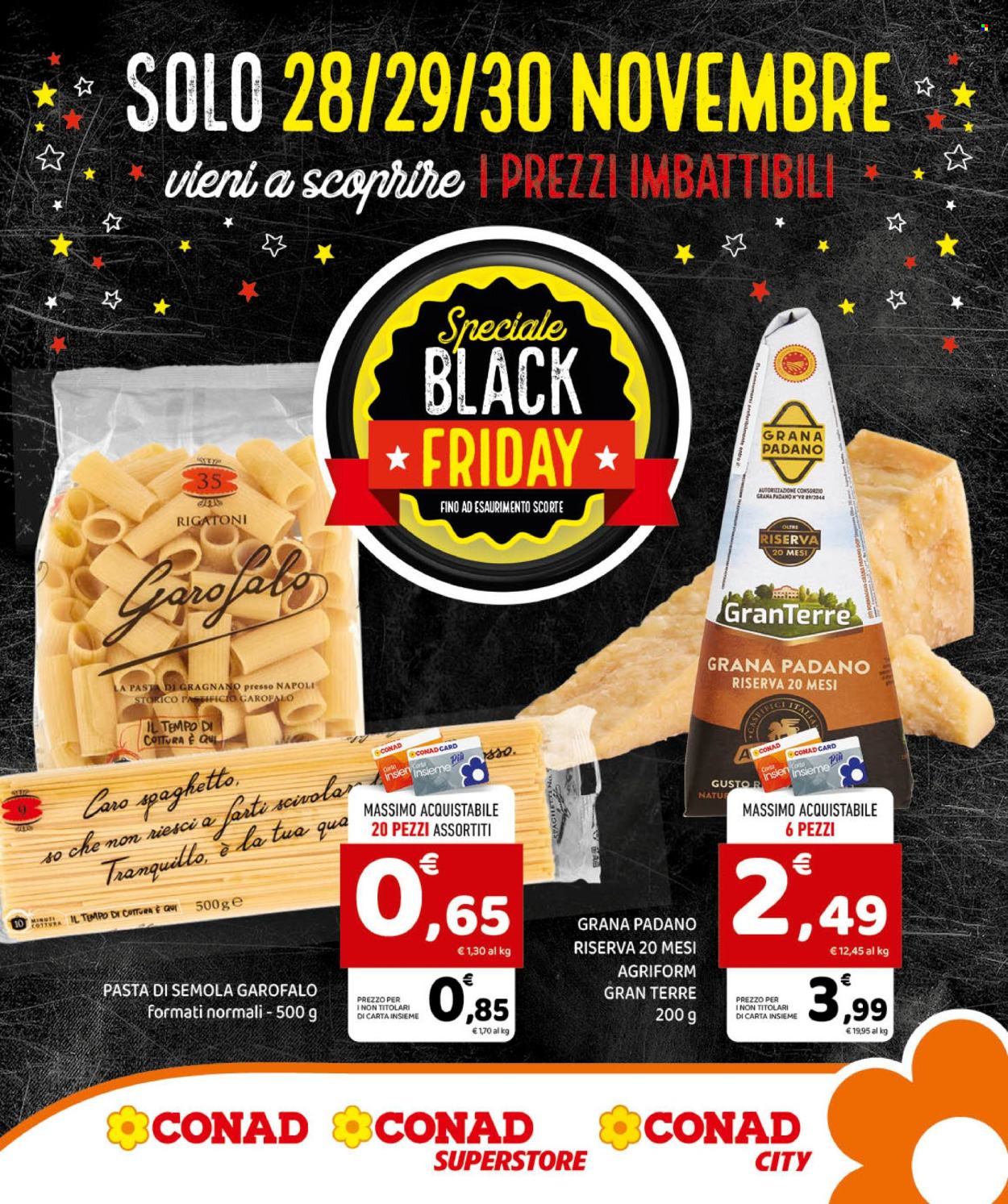 Volantino Conad - 28/11/2025 - 30/11/2025. Pagina 1