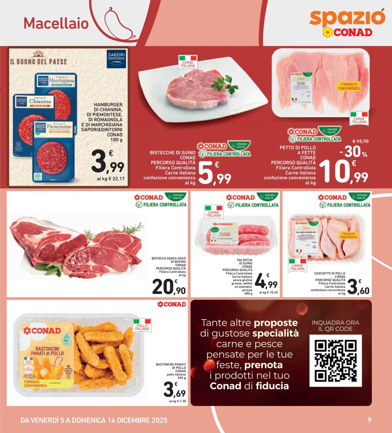Volantino Spazio Conad - 5/12/2025 - 14/12/2025. Pagina 9