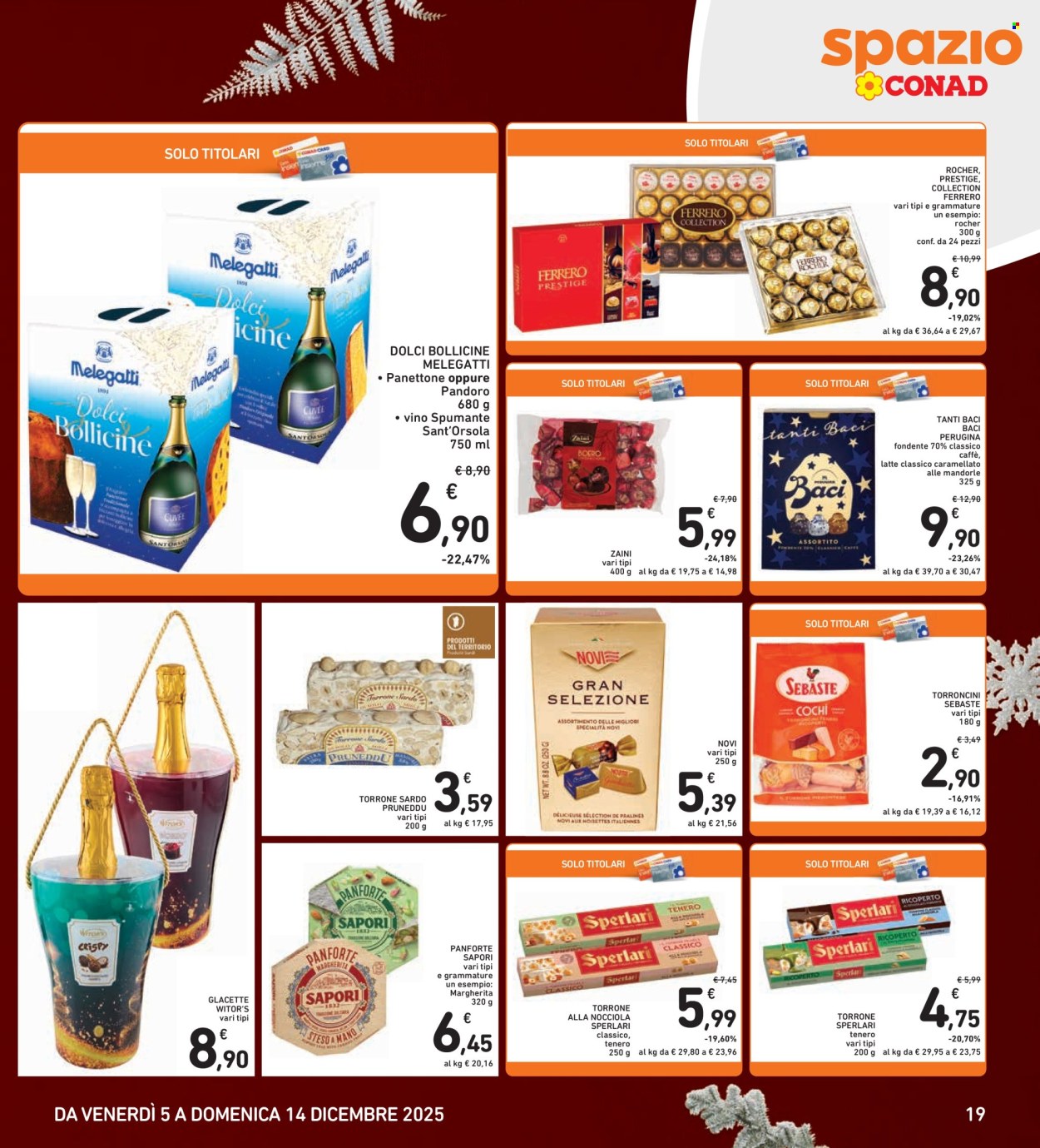 Volantino Spazio Conad - 5/12/2025 - 14/12/2025. Pagina 19