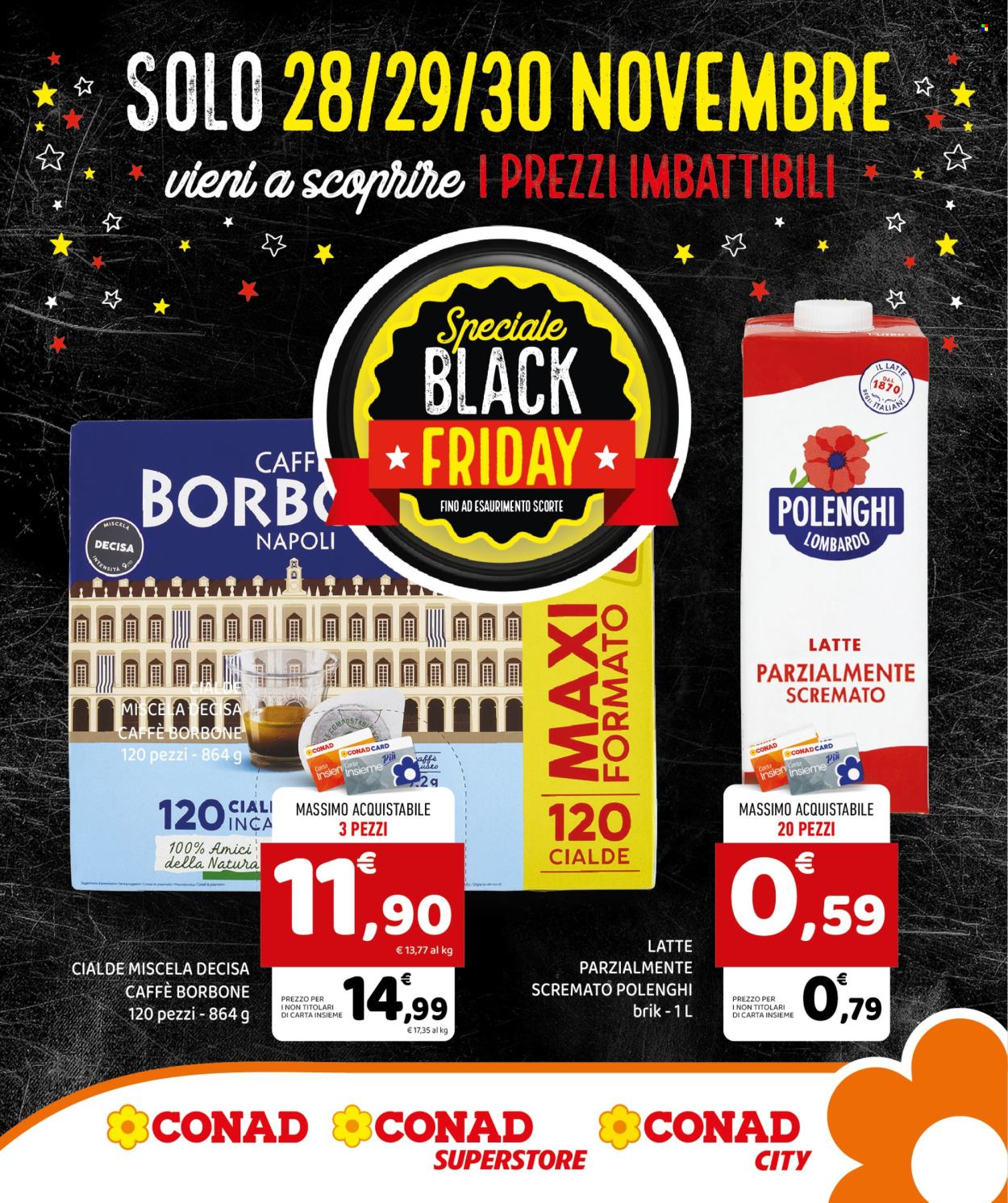 Volantino Conad - 28/11/2025 - 30/11/2025. Pagina 1