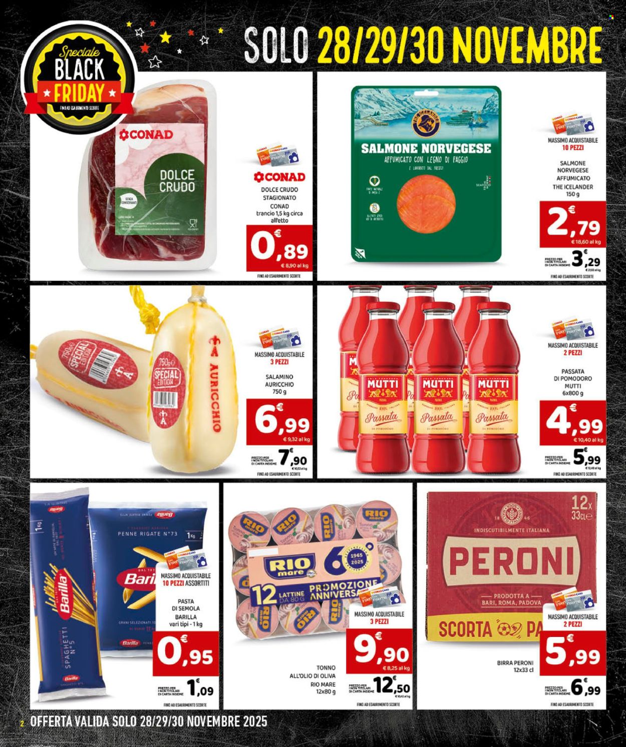 Volantino Conad - 28/11/2025 - 30/11/2025. Pagina 2
