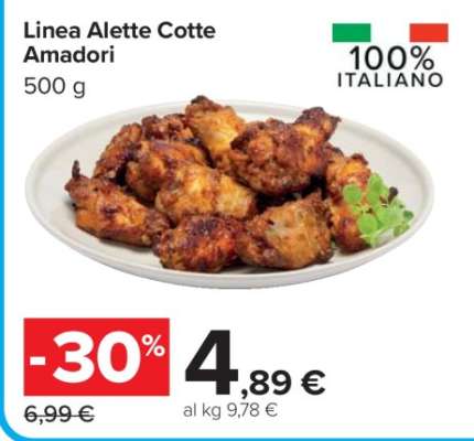 Linea Alette Cotte Amadori