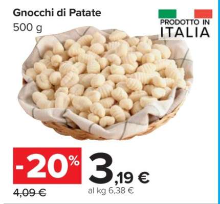 Gnocchi di patate