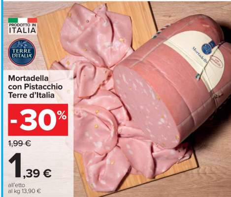 Mortadella con Pistacchio Terre d’Italia