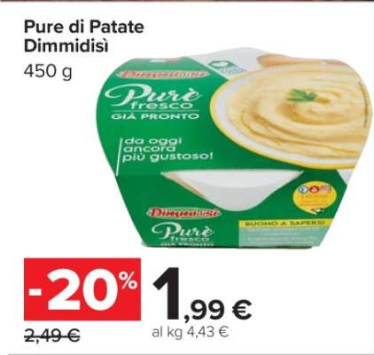 Purè di Patate Dimmidisì