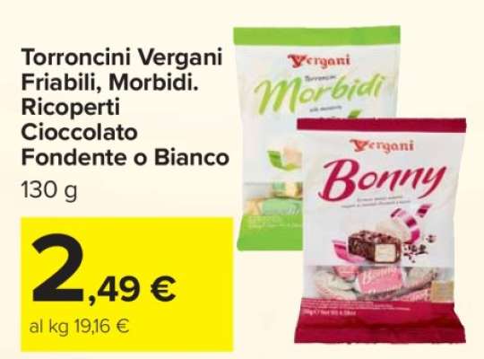 Torroncini Vergani