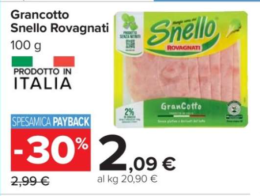 Grancotto Snello Rovagnati