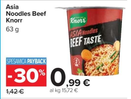 Asia Noodles Beef Knorr