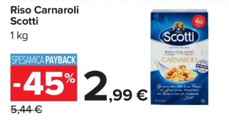 RISO CARNAROLI SCOTTI