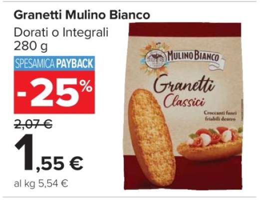 GRANETTI MULINO BIANCO