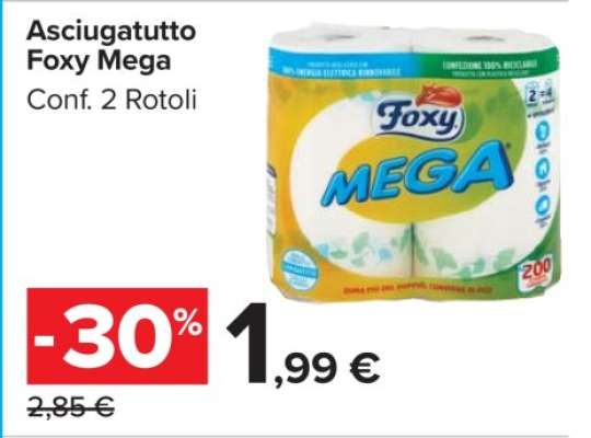 Asciugatutto Foxy Mega