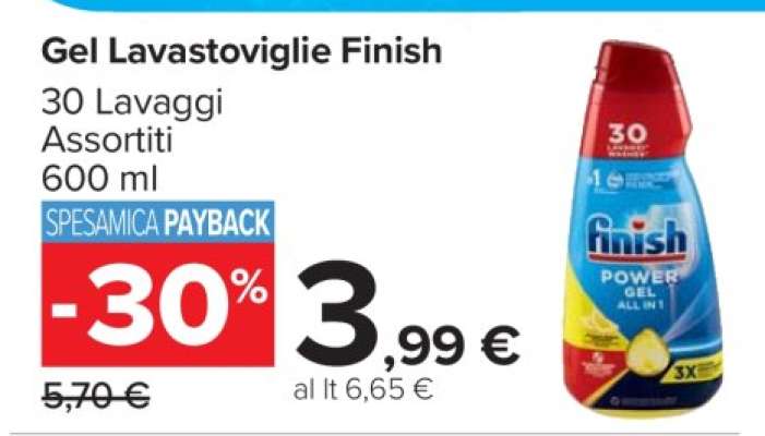 Gel Lavastoviglie Finish