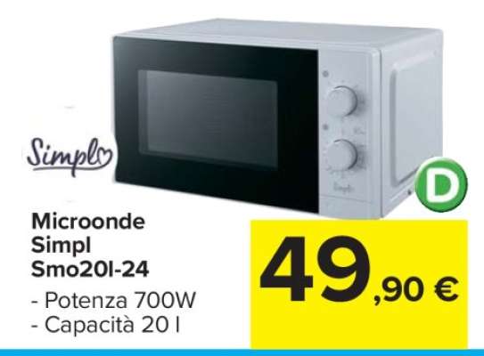 Microonde Simpl Smo20I-24