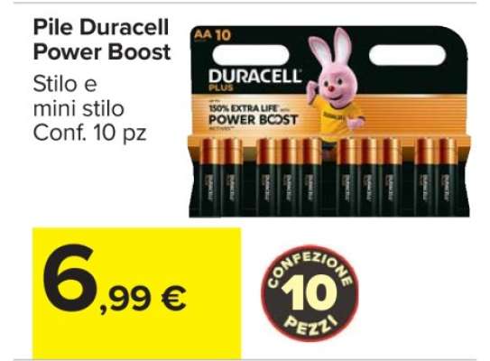 Pile Duracell Power Boost