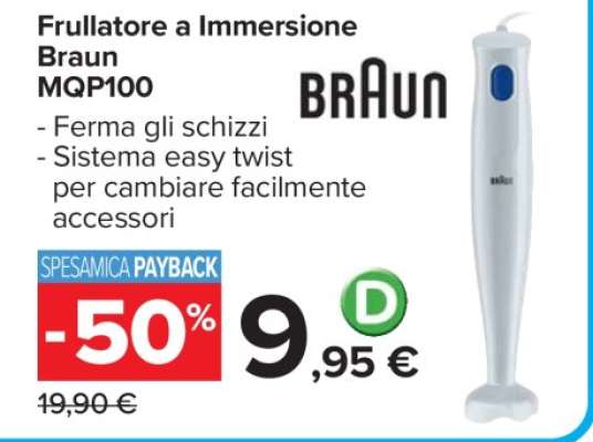 Frullatore a Immersione Braun MQP100