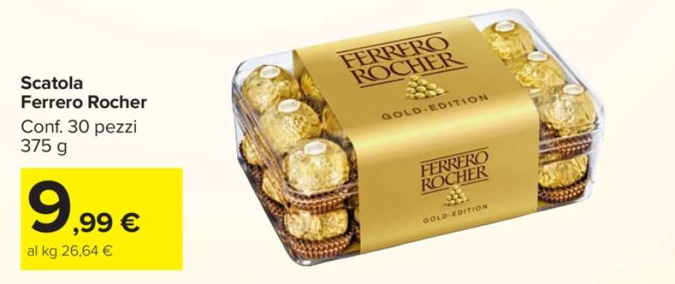 Scatola Ferrero Rocher