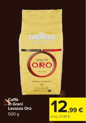 Caffè in Grani Lavazza Oro