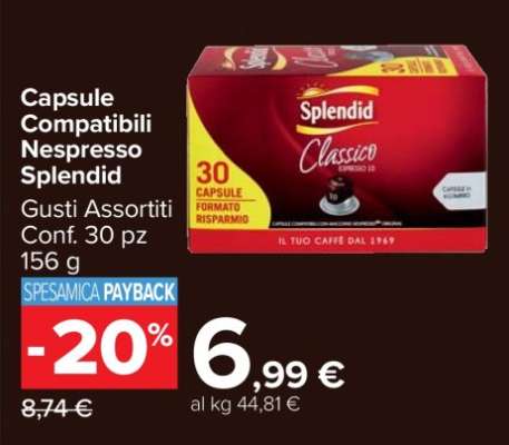 Capsule Compatibili Nespresso Splendid