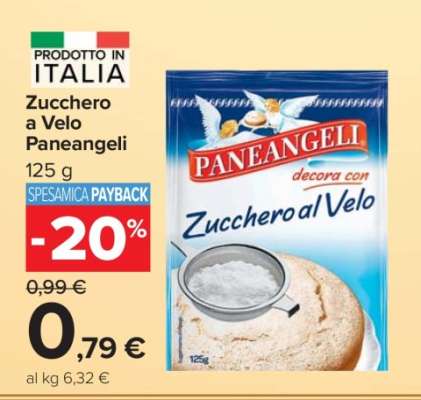 Zucchero a Velo Paneangeli