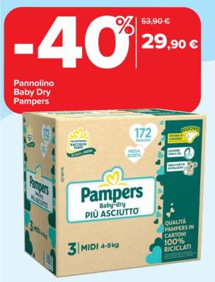Pannolino Baby Dry Pampers