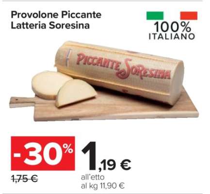 Provolone Piccante Latteria Soresina