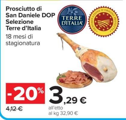 Prosciutto di San Daniele DOP Selezione Terre d’Italia