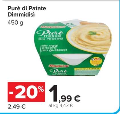 Purè di Patate Dimmidisì