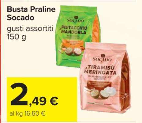 Busta Praline Socado