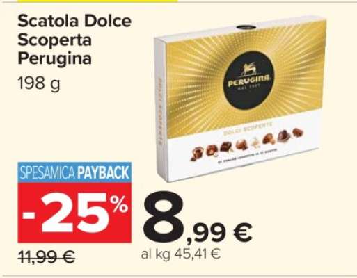 Scatola Dolce Scoperta Perugina