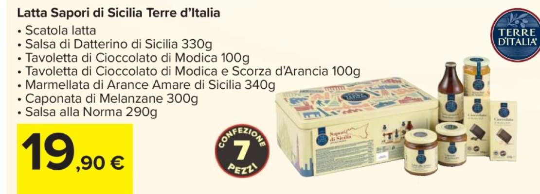 Latta Sapori di Sicilia Terre d’Italia