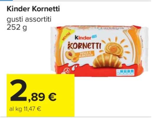 Kinder Kornetti