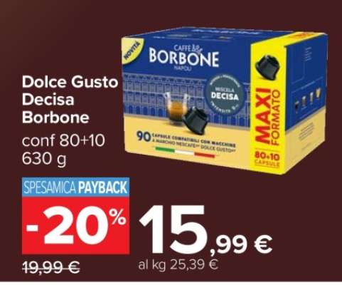 Dolce Gusto Decisa Borbone