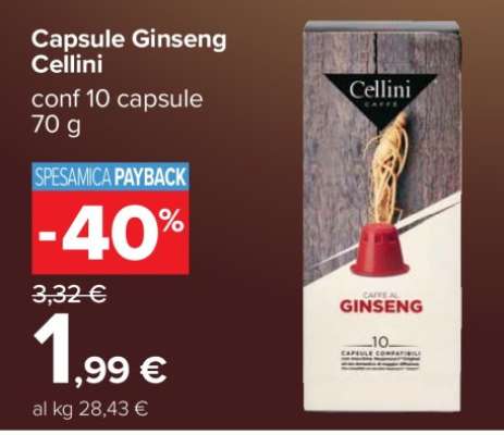 Capsule Ginseng Cellini