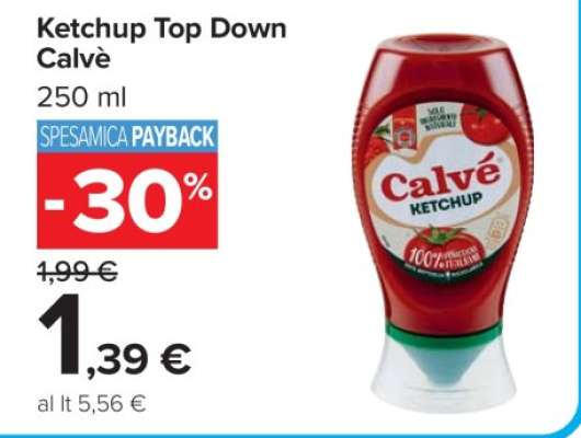 Ketchup Top Down Calvé