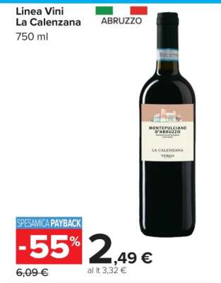 Linea Vini La Calenzana