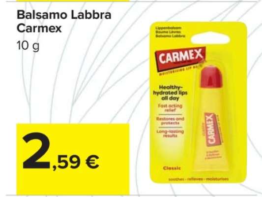 Balsamo Labbra Carmex